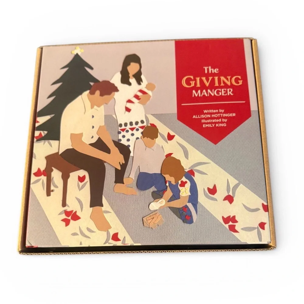 The Giving Manger Box Set Christmas Family Tradition Jesus Manger Book Straw